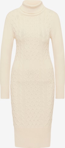 faina Dress in Beige: front