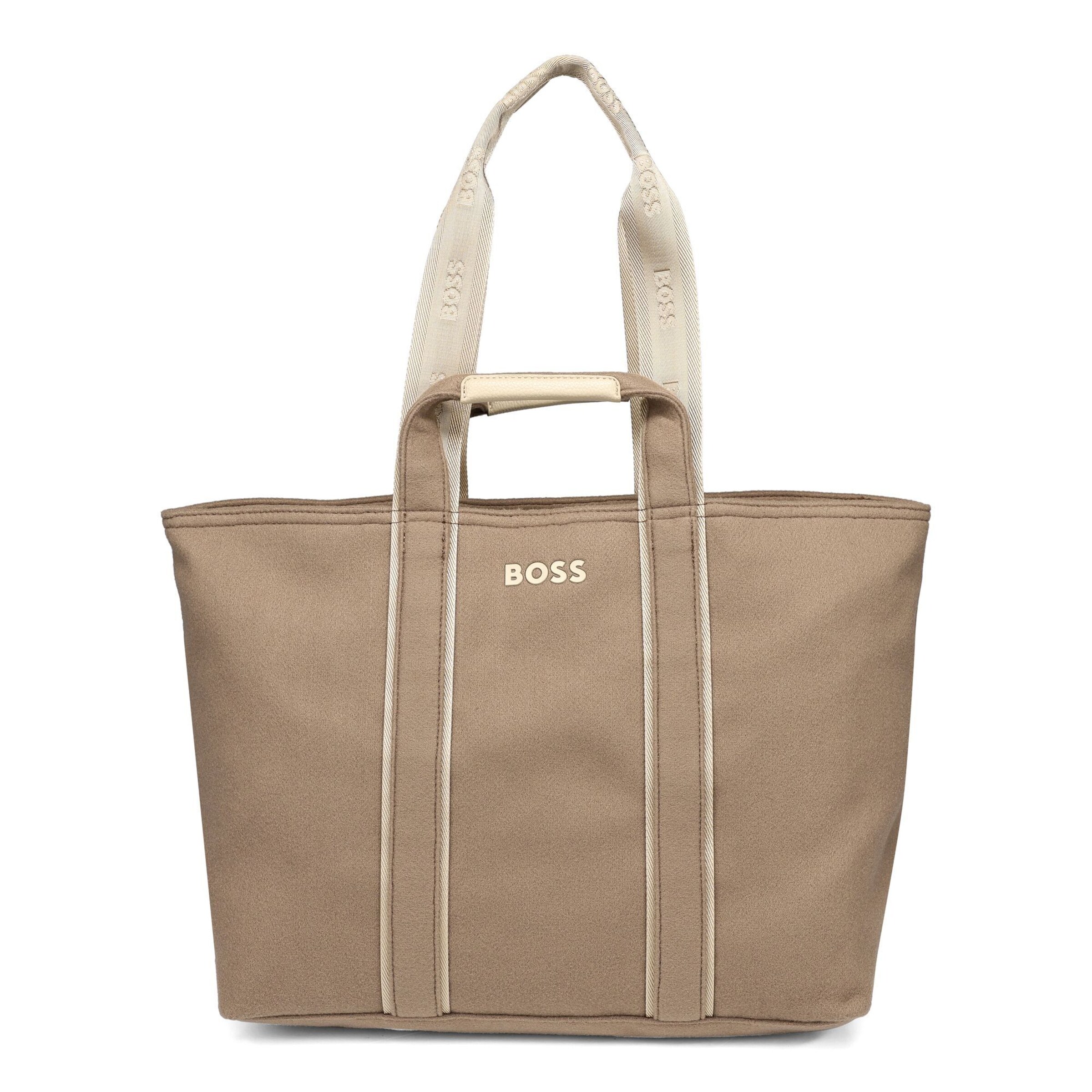 BOSS Shopper in Bruin: voorkant