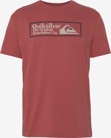 QUIKSILVER T-Shirt in Rot