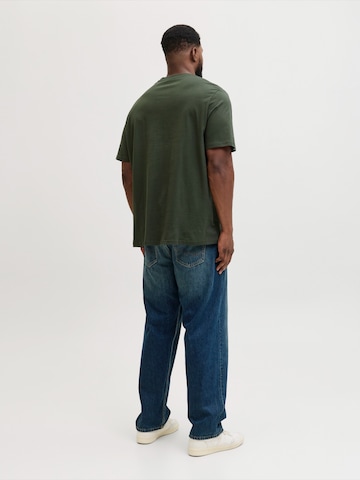 Jack & Jones Plus Shirt 'JJMAKO' in Green
