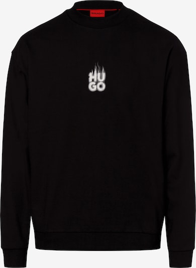 HUGO Sweat-shirt ' Durungu ' en noir, Vue avec produit