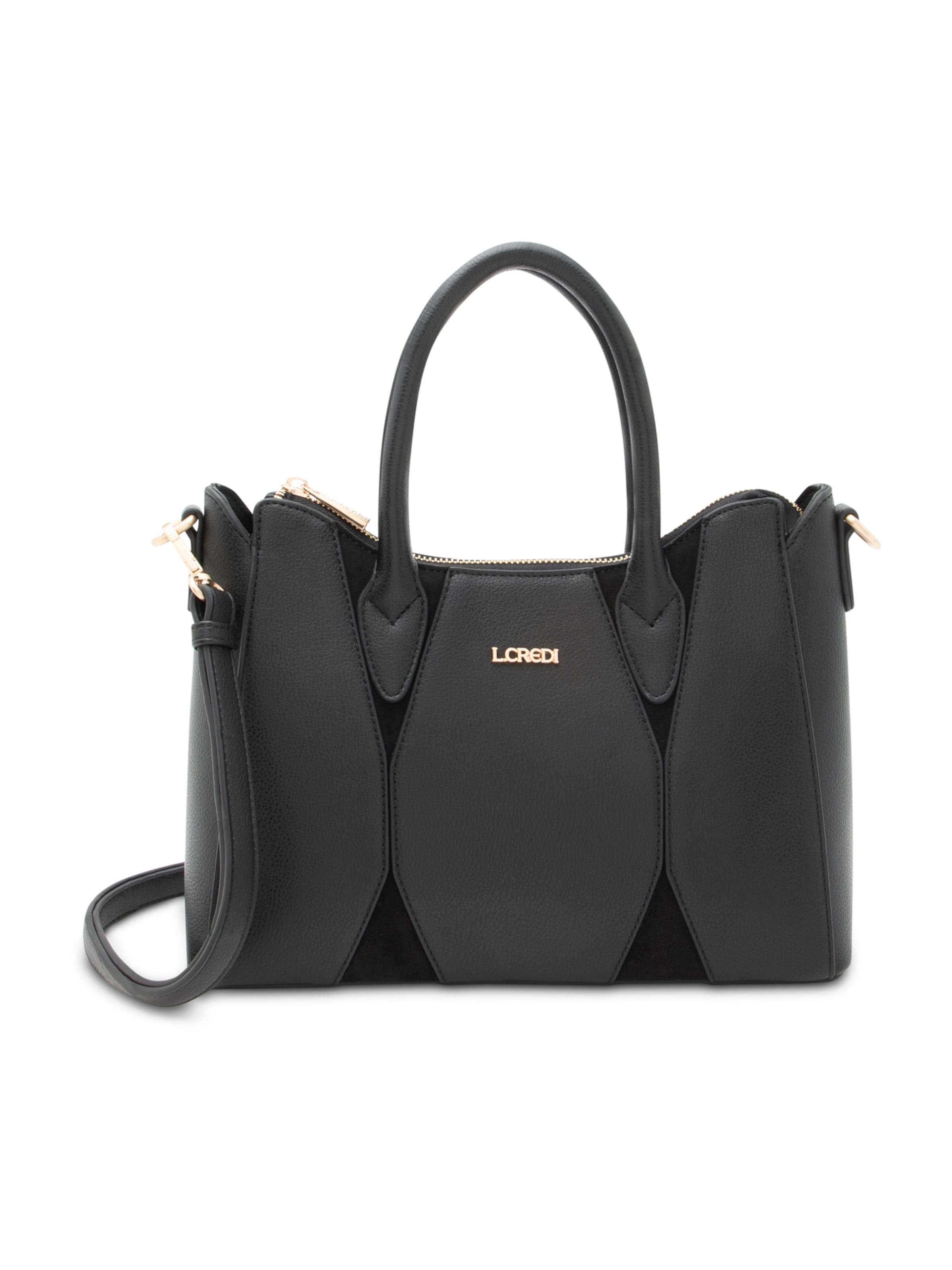 Sacs à main 'Rahja' L.CREDI en noir : devant