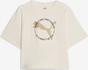 PUMA - Camiseta funcional 'Better' en beige: frente