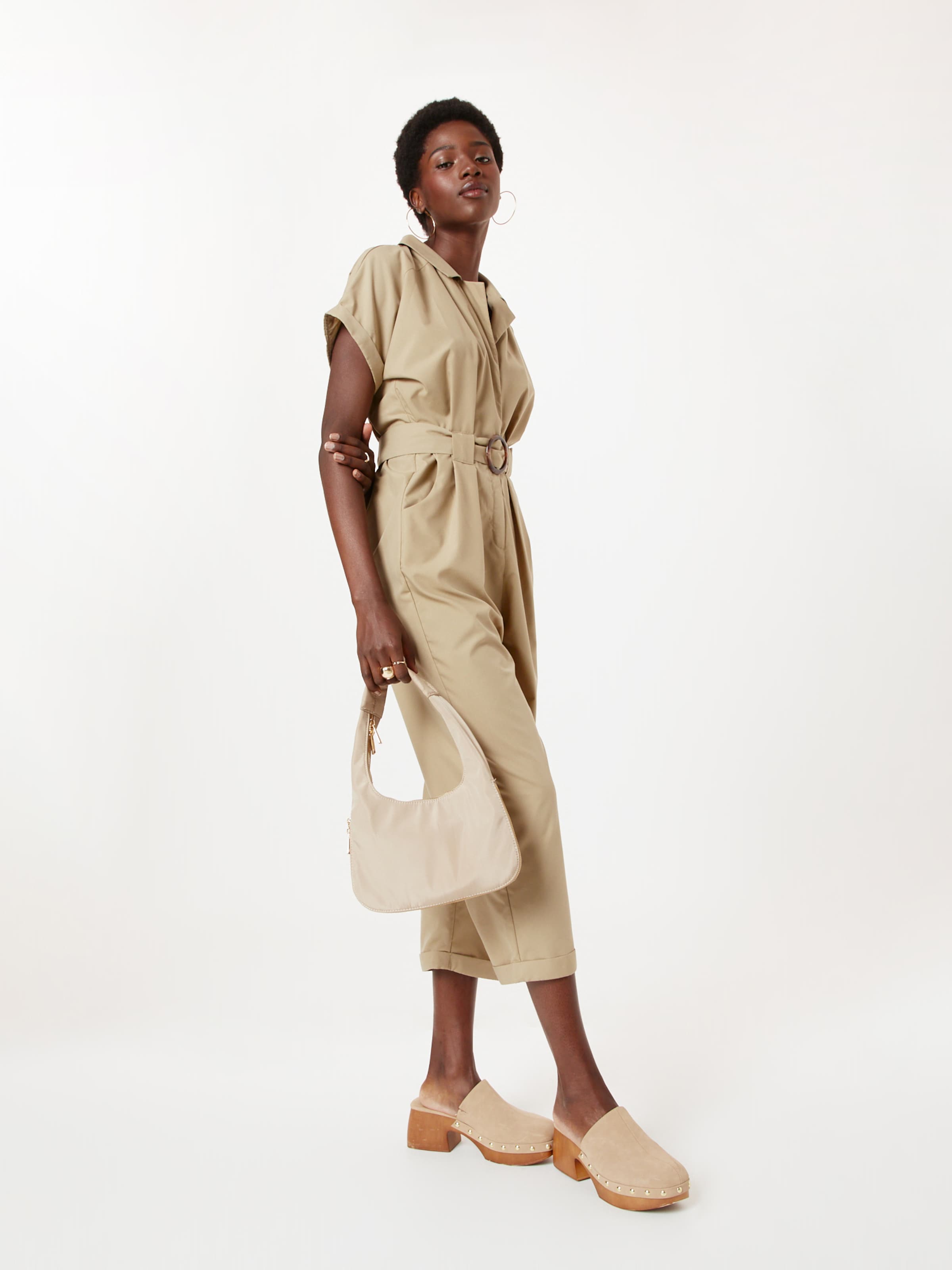 River island sales khaki jumpsuit