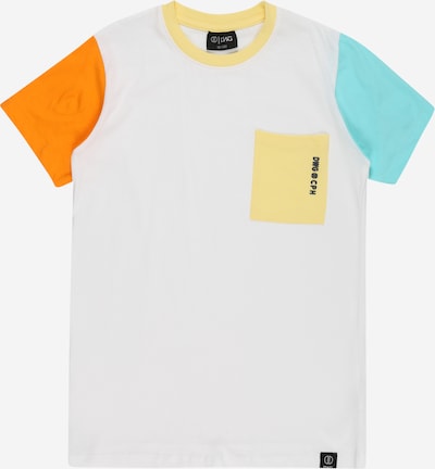D-XEL Shirt 'AXIS' in Light blue / Yellow / Dark orange / White, Item view