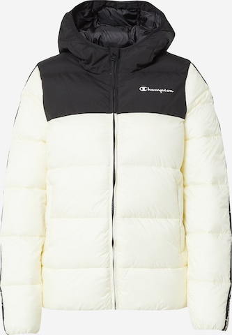 Veste d’hiver Champion Authentic Athletic Apparel en blanc : devant