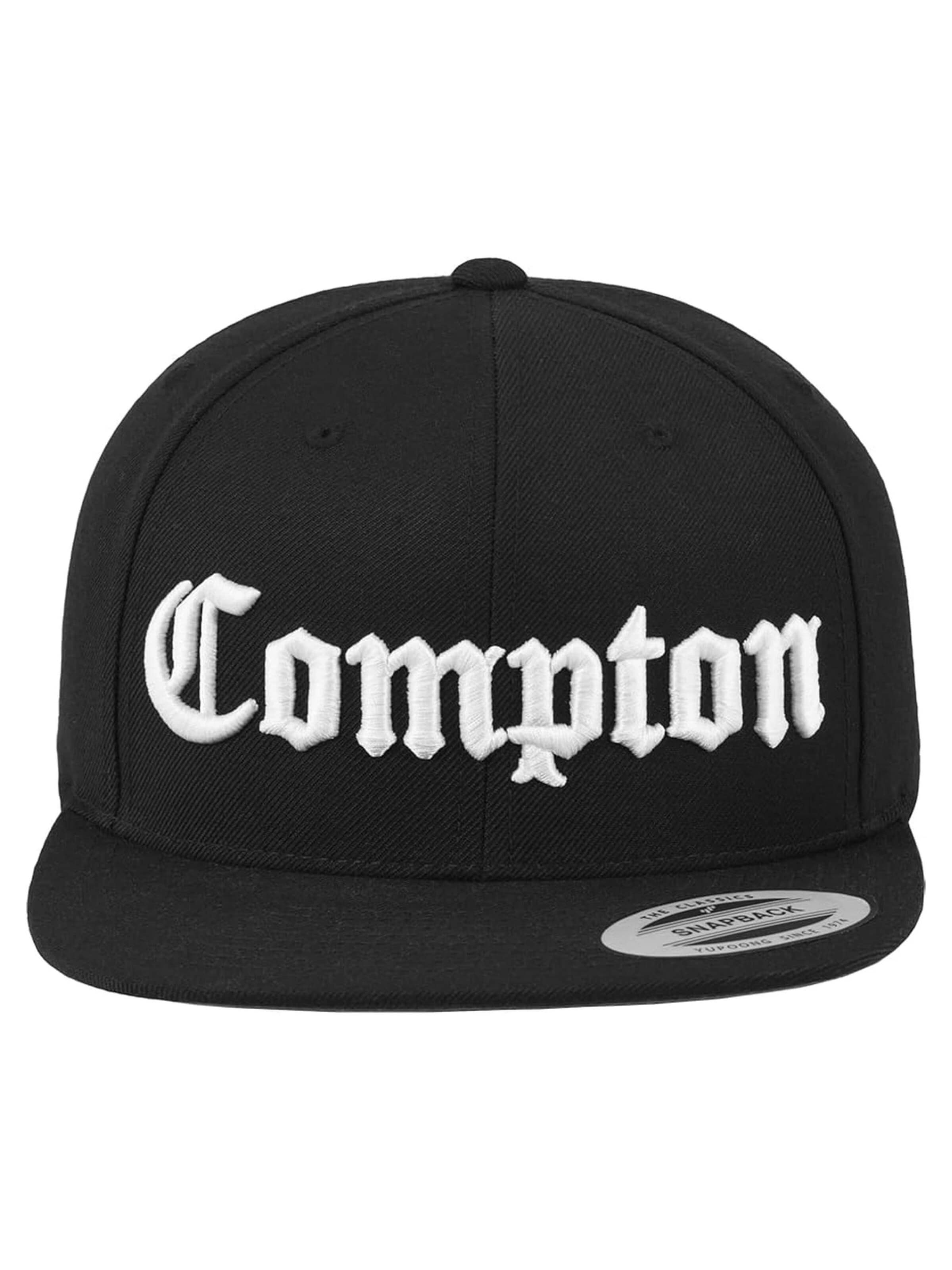 Flexfit Hætte 'Gorra flextif negra plana compton snapback cap 6' i sort: forside