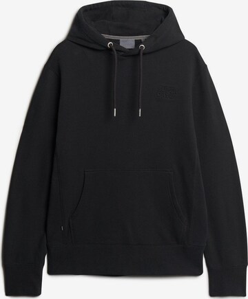 Superdry Sweatshirt in Black: front