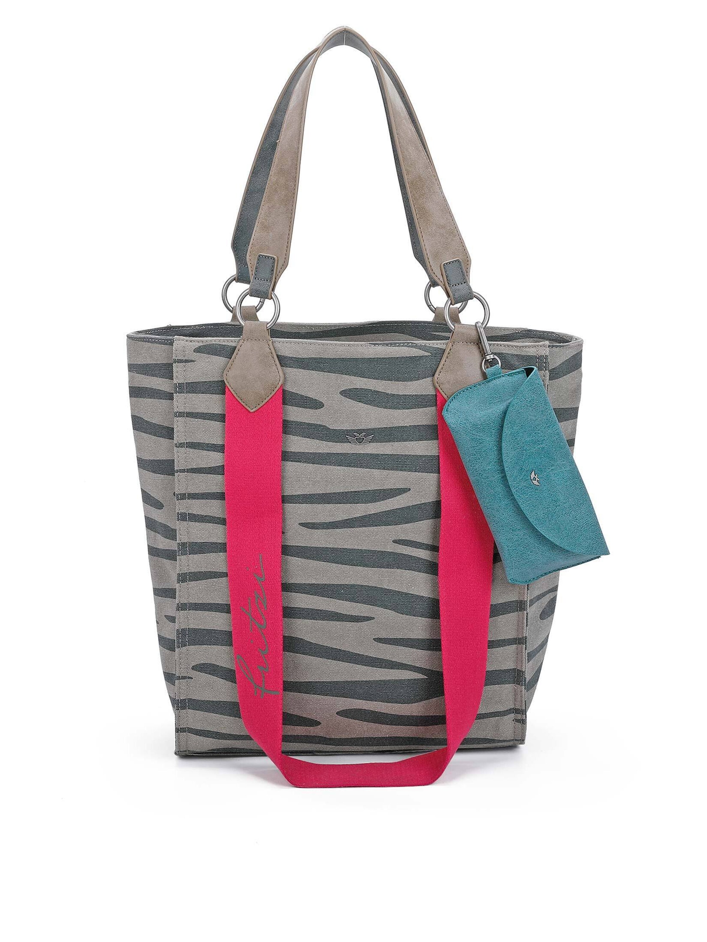 Fritzi aus Preußen Shopper 'Izzy' in Grau: Vorderseite