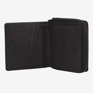 Braun Büffel Wallet 'Capri' in Black