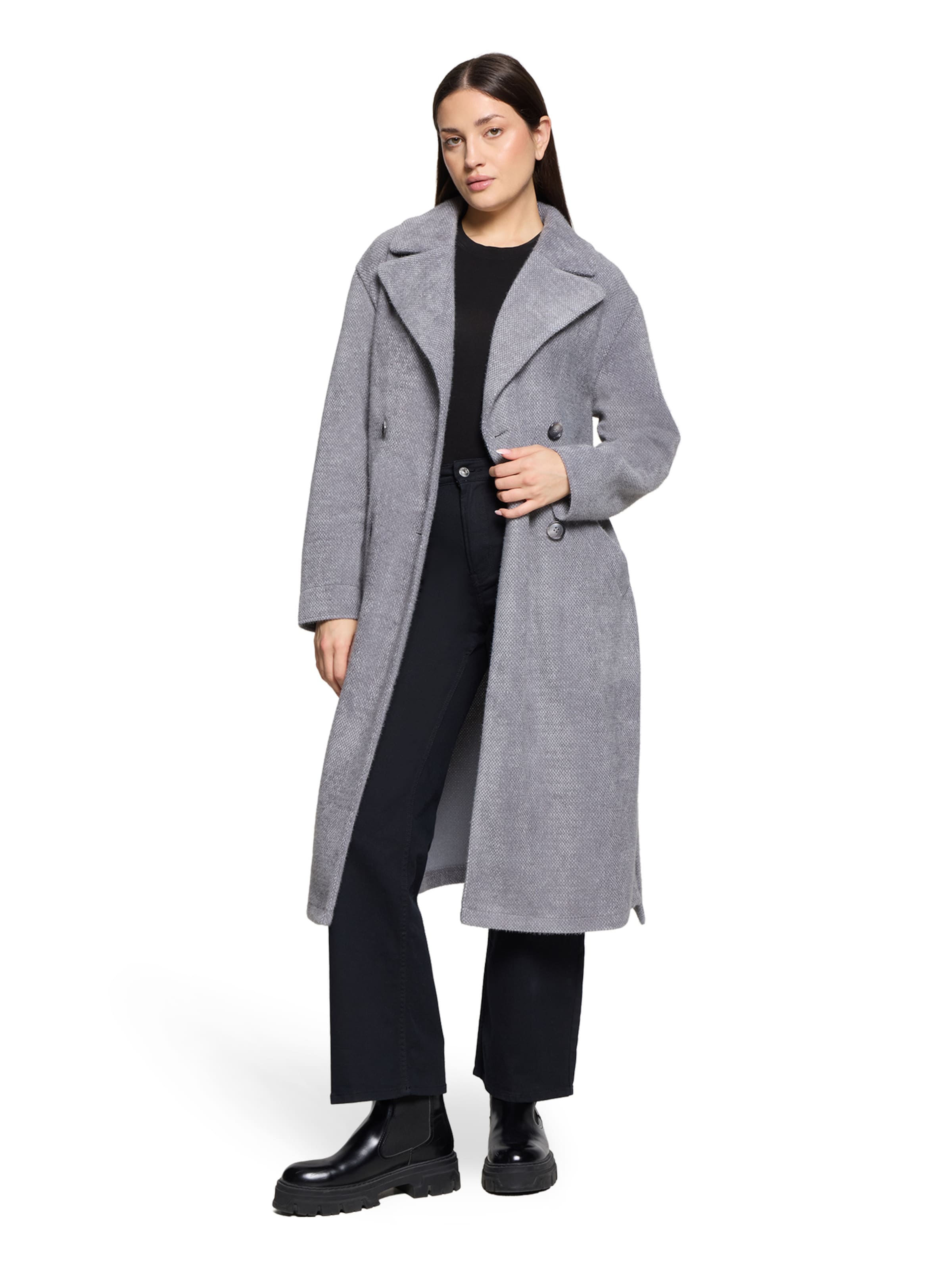 Manteau mi-saison Betty Barclay en gris