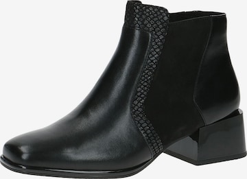 Ankle boots di CAPRICE in nero: frontale