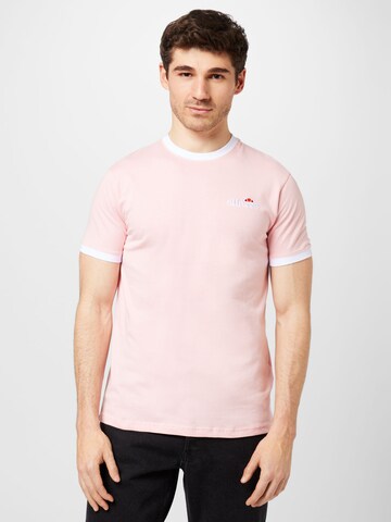 ELLESSE - Camisa 'Meduno' em rosa: frente