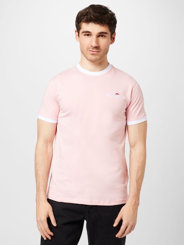 ELLESSE Shirt 'Meduno' in Pink: front
