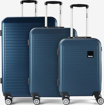 Ensemble de bagages 'Voyage' BENCH en bleu : devant