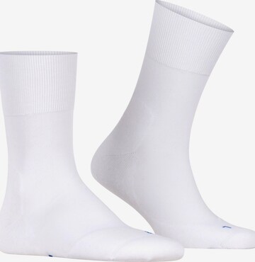 FALKE Socks 'Run' in White: front