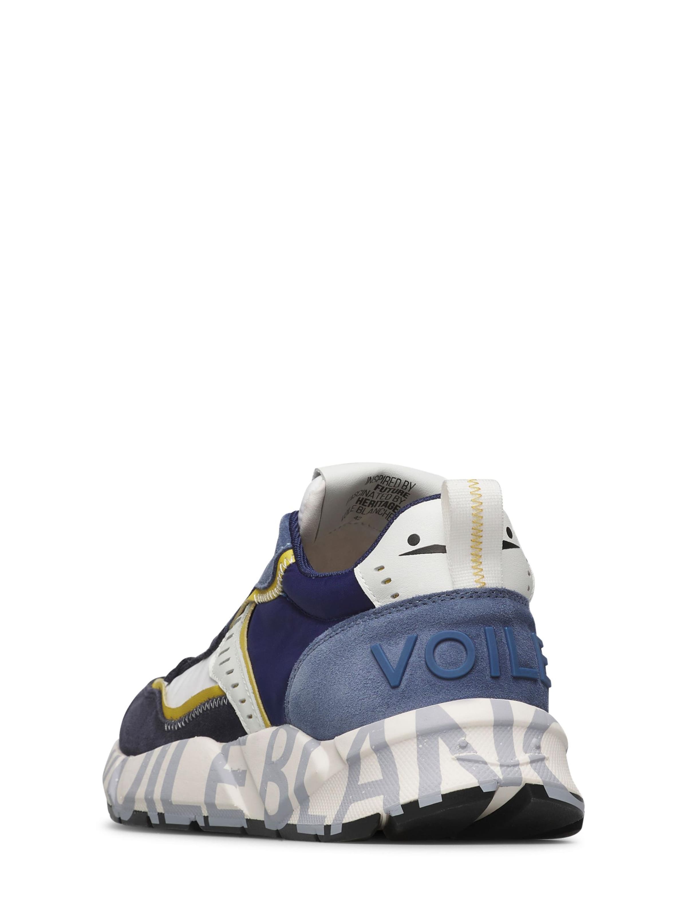 Voile blanche Platform trainers 'CLUB01.' in Yellow