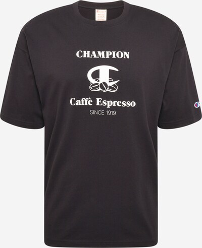 Champion Reverse Weave T-Shirt in schwarz / weiß, Produktansicht