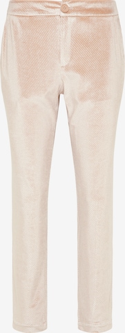 faina Broek in Beige: voorkant