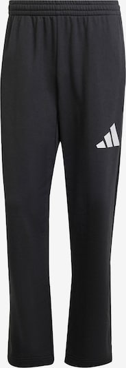 ADIDAS SPORTSWEAR Urheiluhousut 'Essential' värissä musta / offwhite, Tuotenäkymä