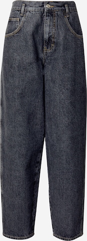 TOPSHOP Lużny krój Jeansy w kolorze czarny: przód