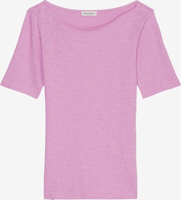 T-shirt Marc O'Polo en violet : devant