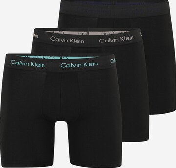 Regular Boxeri de la Calvin Klein Underwear pe negru: față