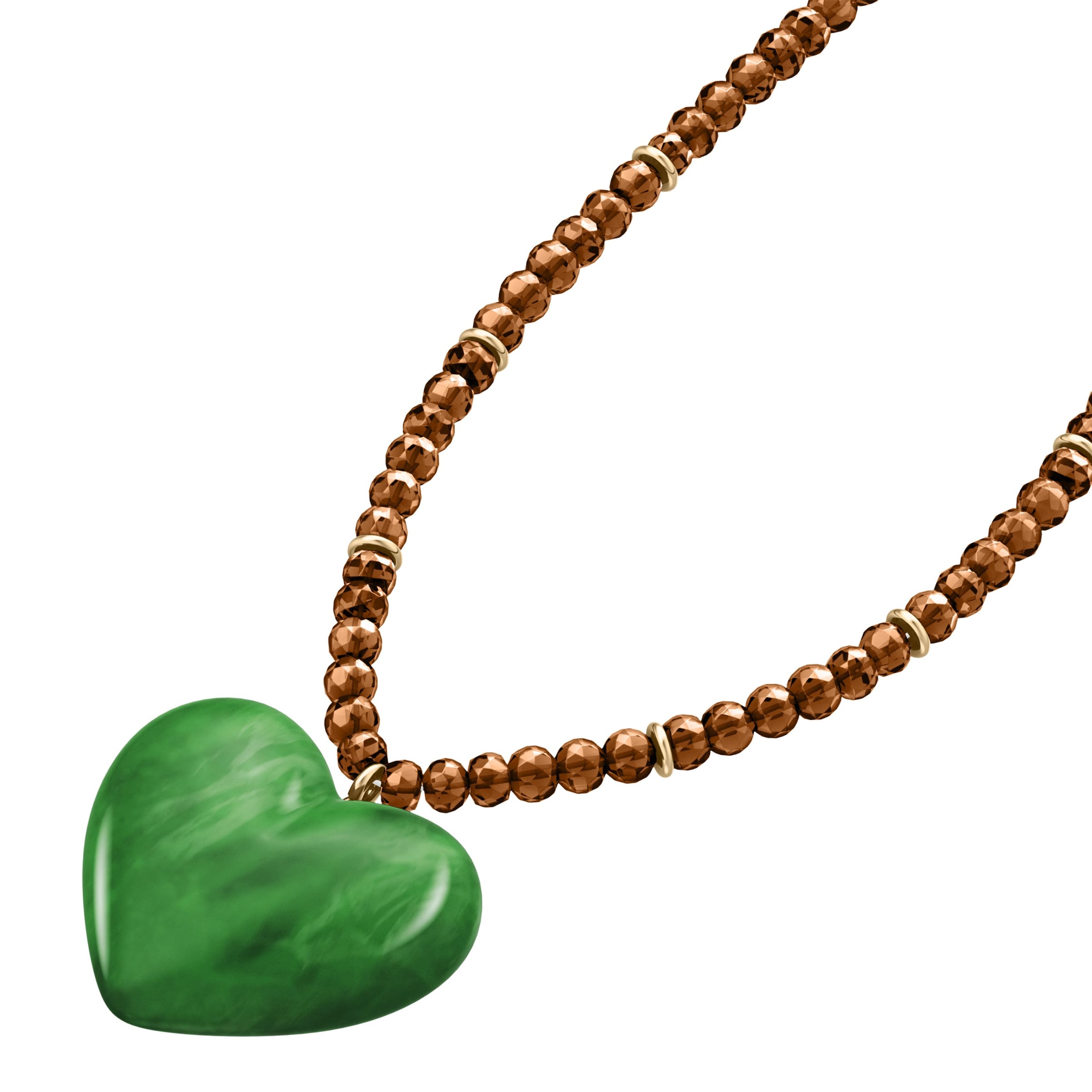 FOSSIL Necklace in Brown