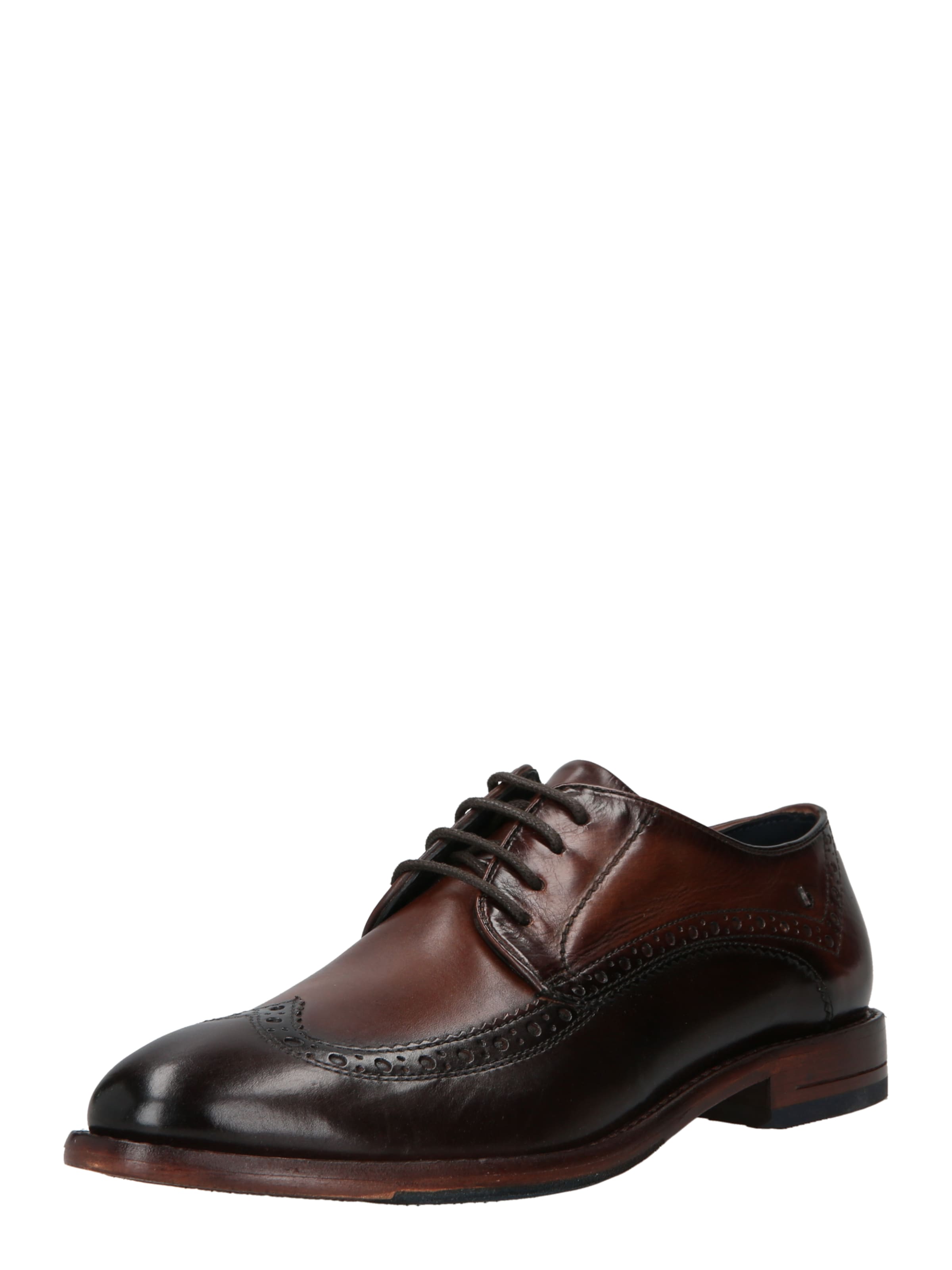 bugatti Lace-up shoe in 40 in Brown / Dark brown, Item view