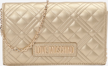 Love Moschino Listová kabelka - Zlatá