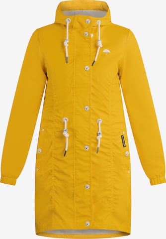 Schmuddelwedda Raincoat in Yellow: front