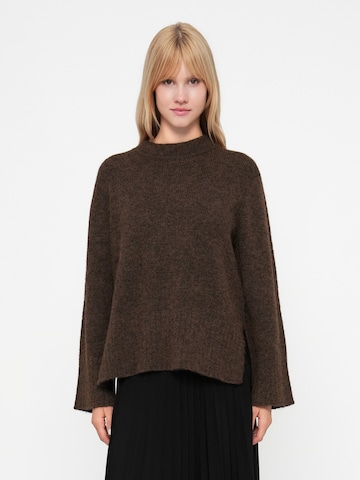 JDY Sweter 'JDYJOVIE' w kolorze brązowy: przód