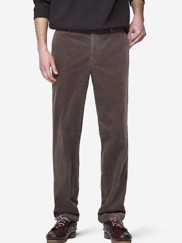 Regular Pantalon chino 'Roma 2-8621' MEYER en gris : devant