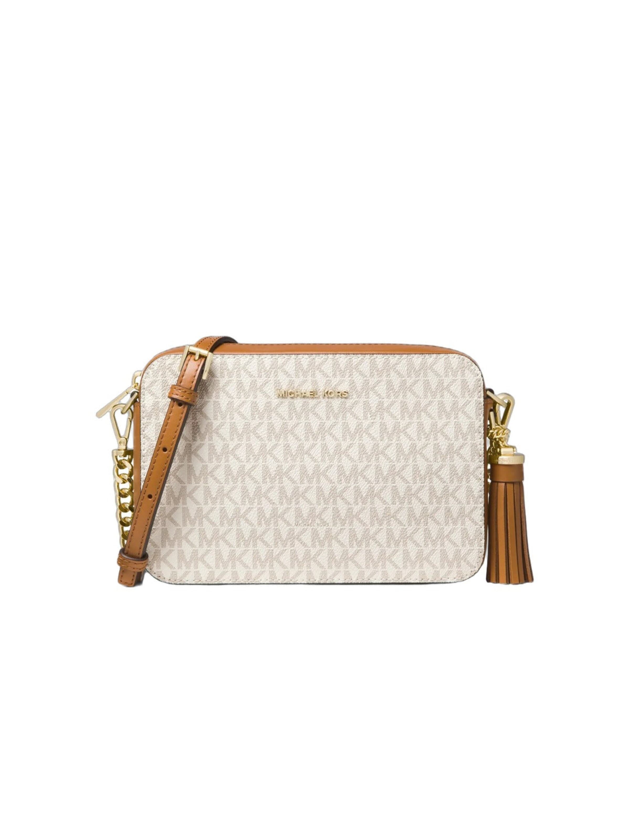 MICHAEL Michael Kors - Bolso de hombro en beige: frente