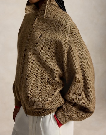 Polo Ralph Lauren Přechodná bunda – hnědá
