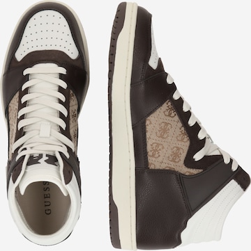 GUESS High-Top Sneakers 'Sava' in Beige