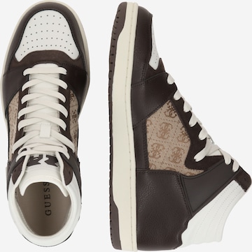 GUESS High-top trainers 'Sava' in Beige