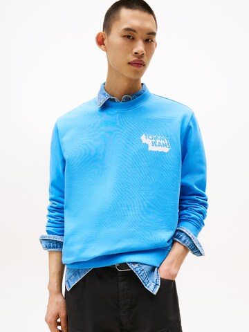Tommy Jeans Свитшот в Синий: спереди