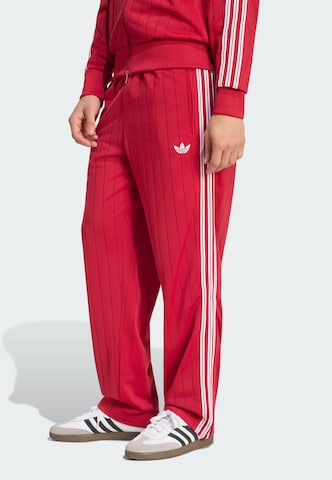 Regular Pantalon 'Firebird' ADIDAS ORIGINALS en rouge