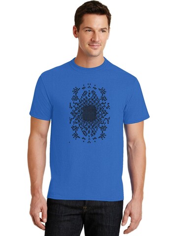 HUSKSWARE Shirt‌‌‌‌‌‌‌‌ in Blau: Vorderseite