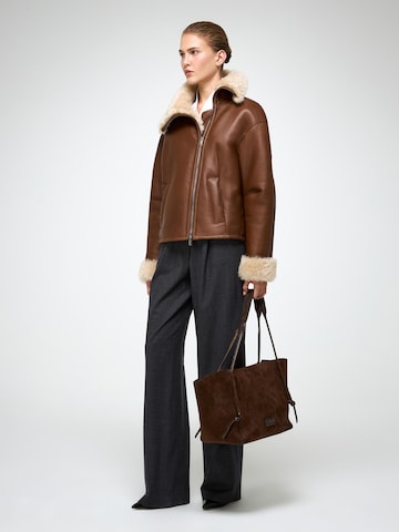 Giacca invernale 'Pia' di V S P in marrone