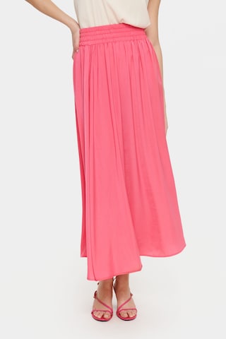 SAINT TROPEZ Skirt 'Vanora' in Pink: front