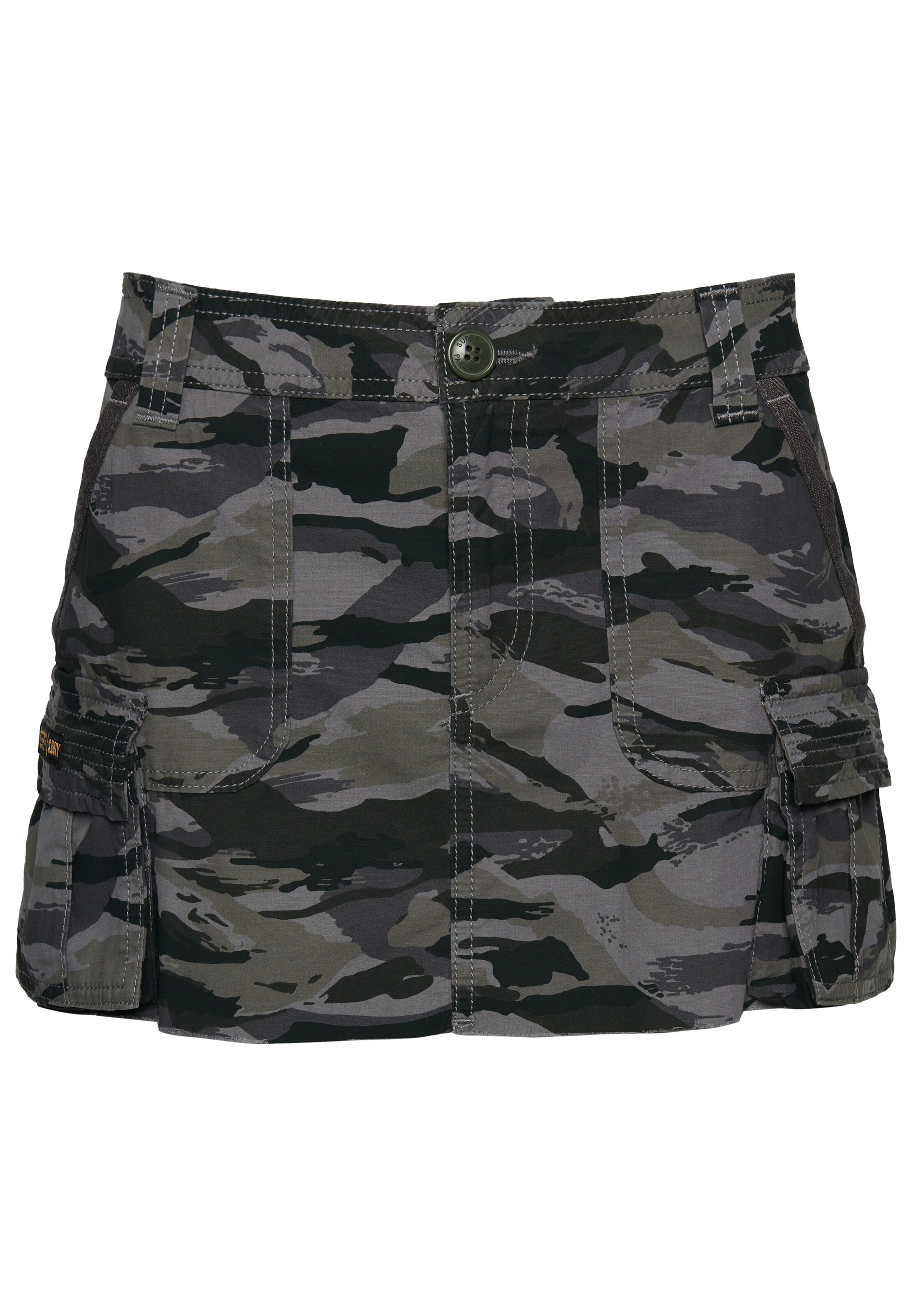 Superdry Rok 'Utility Parachute' in Grijs: voorkant
