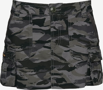 Superdry Skirt 'Utility Parachute' in Grey: front