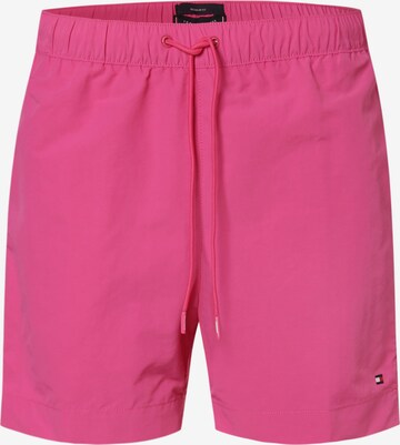 TOMMY HILFIGER Badeshorts in Pink: predná strana