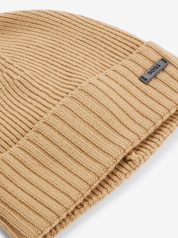 BOSS Beanie 'Fati' in Beige