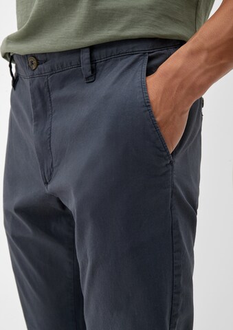 Coupe slim Pantalon chino s.Oliver en bleu