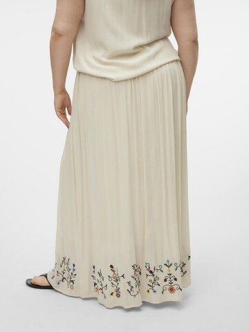 Jupe 'Sina' Vero Moda Curve en blanc