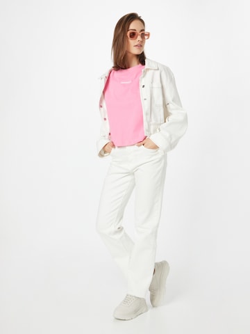 Superdry Shirt 'Code Micro' in Roze