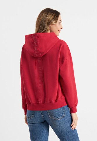 Frieda & Freddies NY Sweatshirt in Red: front